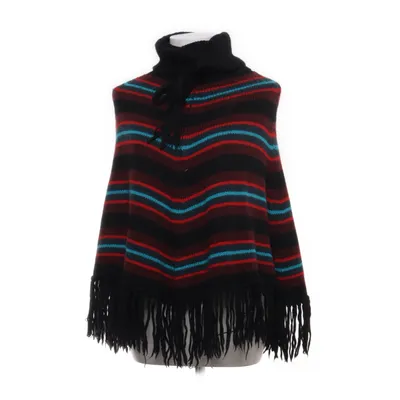 Poncho (Svart, Röd, Blå) från Impuls Akryl, Ull