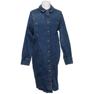 Blusenkleid (Blau) von Vero Moda Denim Baumwolle, Elasthan, Polyester, Viskose