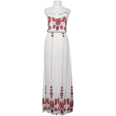 Maxikleid (Weiß, Rot, Schwarz) von Molly Bracken Polyester, Viskose