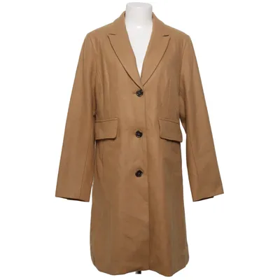 Frakke (Beige) fra Park Lane Polyester, Viscose, Uld