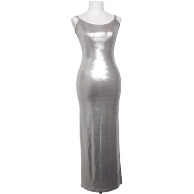 Avondjurk (Zilver) van House Elastaan, Polyester