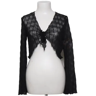 Crop top (Sort) fra Shein Elastan, Polyamid