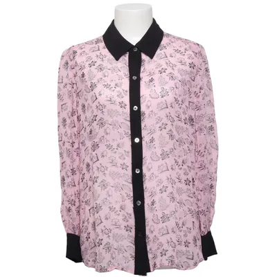 Shirt (Roze, Zwart) van Diane von Furstenberg Elastaan, Polyamide, Zijde, Viscose