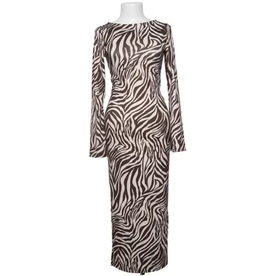 Robe longue (Marron, Beige) de Aware by Vero Moda Polyester recyclé