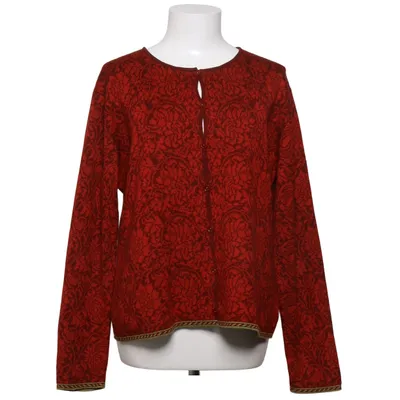 Cardigan (Rød) fra Oleana Silke, Uld