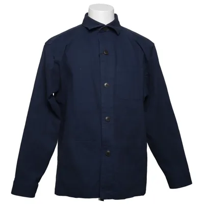 Surchemise (Bleu) de Strokesman's Coton, Élasthane