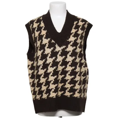 Spencer (Bruin, Beige) van Samsa Collection Acryl, Elastaan, Polyester, Wol