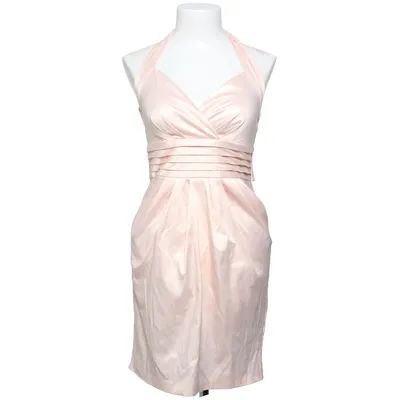 Halterneck dress (Pink) from Snap Cotton, Elastane, Polyester