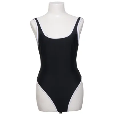 Badedragt (Grå, Hvid) fra Bik Bok Swimwear Elastan, Polyester