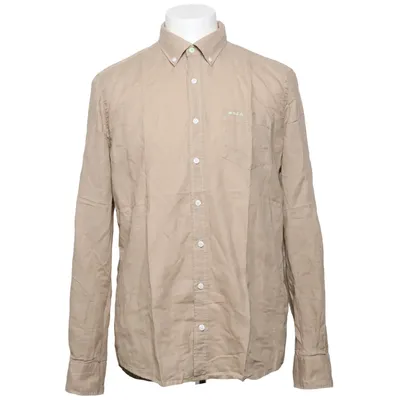 Buttondown-skjorta (Beige) från NZA Bomull, Linne