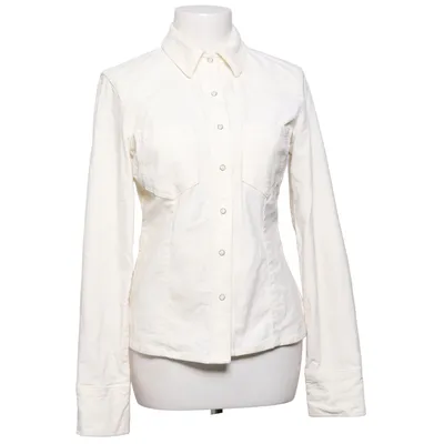 Chemise (Blanc) de Mango Coton, Élasthane