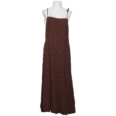 Maxi dress (Brown, White) from Pro Viscose