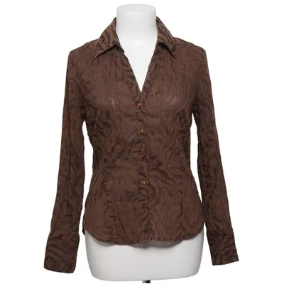 Shirt (Brown) from Bay Cotton, Polyester