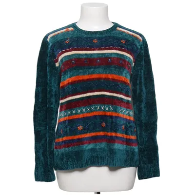 Sweater (Green, Multicolored) from Alfred Dunner Acrylic, Viscose