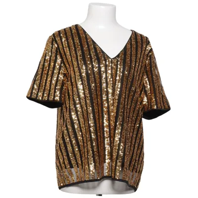 Top (Sort, Guld) fra Ichi Polyester