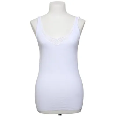 Tanktop (Wit) van Schiesser Katoen