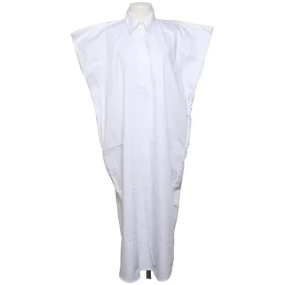 Shirt dress (White) from COS Cotton, Elastane