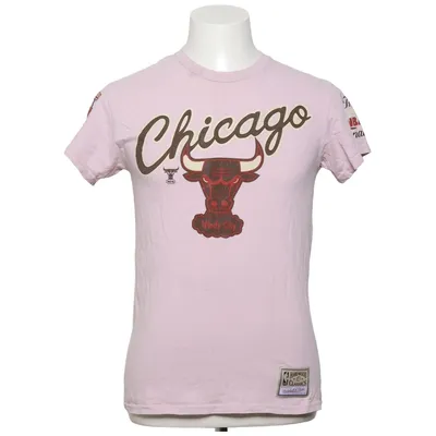 T-shirt (Beige, Meerkleurig) van Hardwood Classics x Mitchell & Ness Katoen