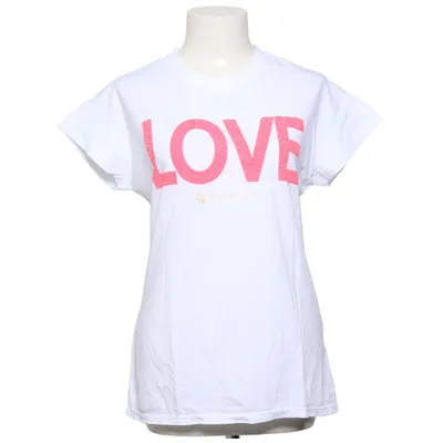 T-shirt (Blanc, Rose) de Lola Casademunt Coton, Modal