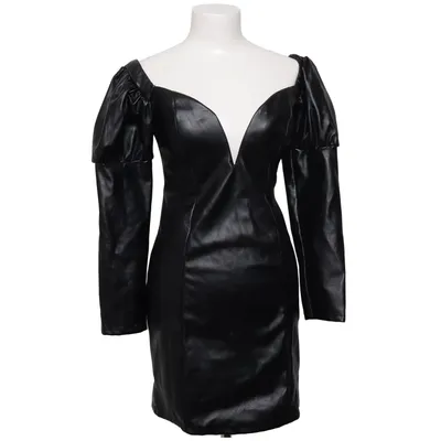 Klänning (Svart) från L&S Elastan, Polyester, Polyuretan, Viskos