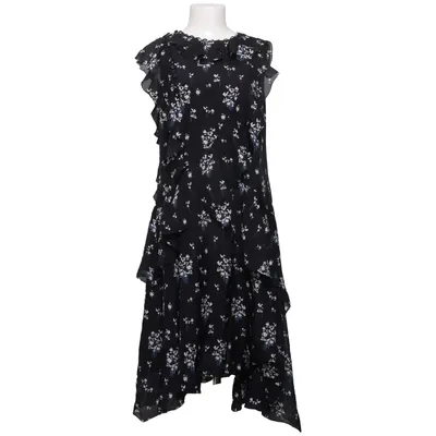 Jurk (Zwart, Wit) van Erdem x H&M Zijde, Polyester