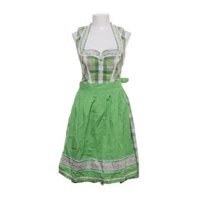 Dirndl (Grøn, Hvid, Flerfarvet) fra Spieth & Wensky Acetat, Bomuld, Elastan, Polyamid, Polyester