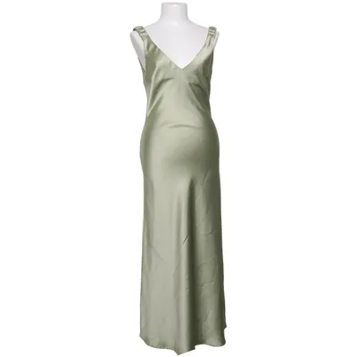 Robe longue (Vert) de Zara Élasthane, Polyester