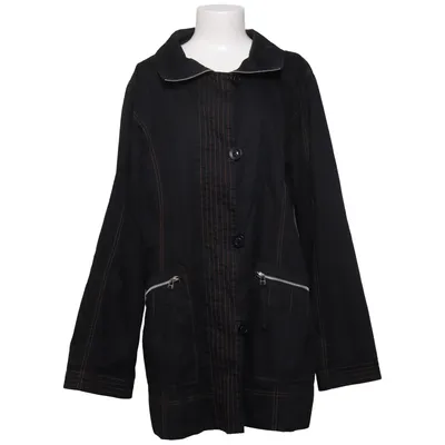 Jacket (Black) from Herluf Design Cotton, Polyester