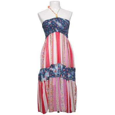 Halterneck dress (Pink, Blue, Multicolored) from Sweet Miss Cotton
