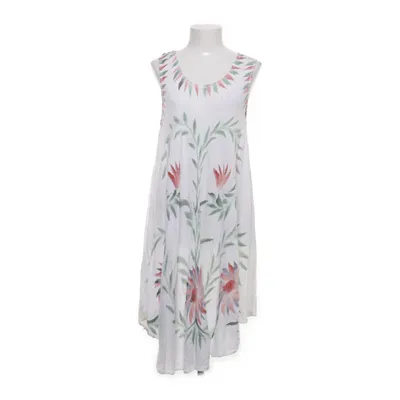 Dress (White, Multicolored) from Karisma Viscose