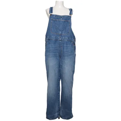 Hängselbyxor (Blå) från H&M Bomull