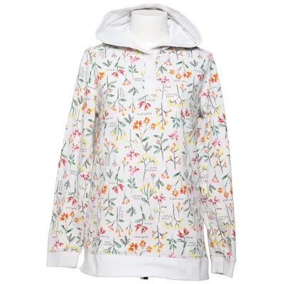 Huvtröja (Vit, Flerfärgad) från Lands' End Bomull, Elastan, Polyester