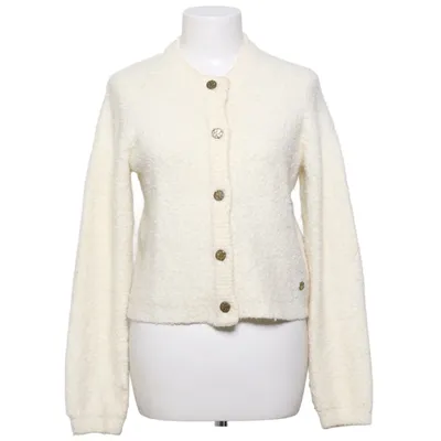 Strickjacke (Weiß) von Pernilla Wahlgren Design Acryl, Elasthan, Recyceltes Polyester, Wolle