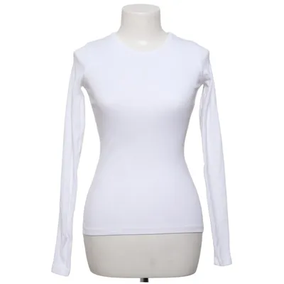 T-shirt à manches longues (Blanc) de JJXX Coton, Élasthane