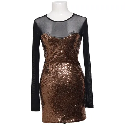 Cocktailjurk (Zwart, Goud) van WYLDR Polyester