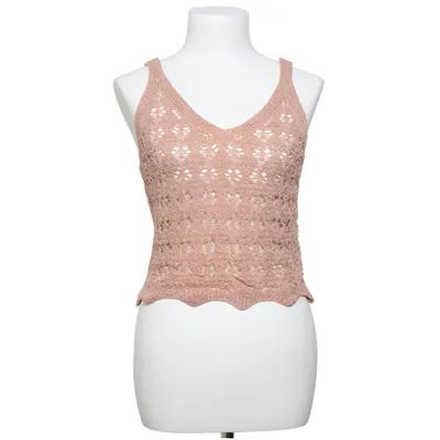 Tank­top (Beige) von Rue Paris Acryl, Polyamid