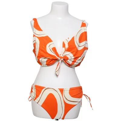 Bikini (Orange, Hvid) fra Triumph