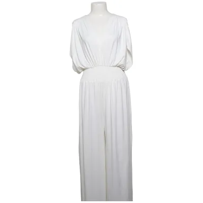 Jumpsuit (White) from Lise Sandahl Elastane, Polyester