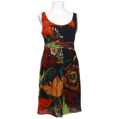 Jurk (Zwart, Meerkleurig) van Desigual Elastaan, Polyester