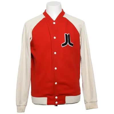 Veste universitaire (Rouge, Beige) de WeSC Coton, Polyester