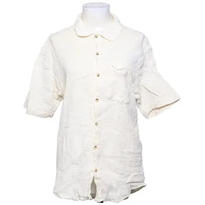 Kortärmad skjorta (Vit) från Claudio