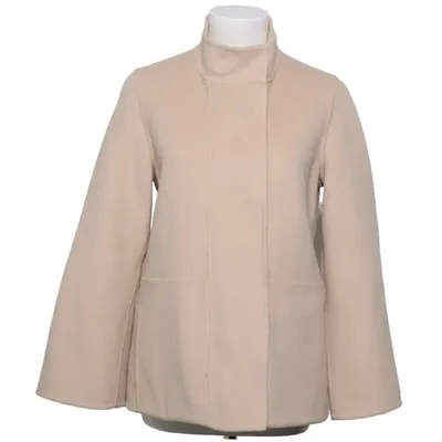 Frakke (Beige) fra SLY010 Kashmir, Uld