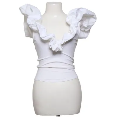 Top (White) from H&M Trend Cotton, Elastane