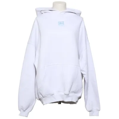 Sweat à capuche (Blanc) de Oace Coton, Polyester recyclé
