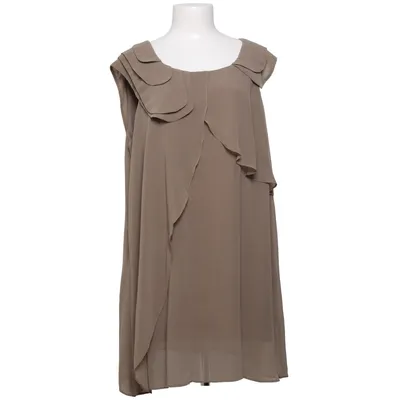 Dress (Beige) from Zay Clothing Polyester