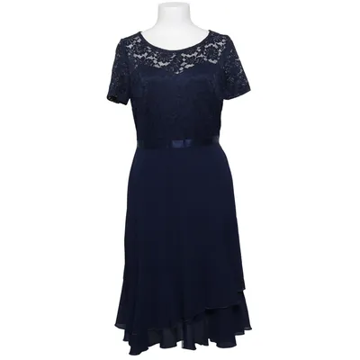 Jurk (Blauw) van Miusol Elastaan, Polyamide, Polyester