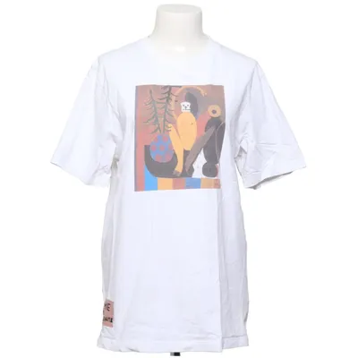T-shirt (Wit, Meerkleurig) van Wood Wood Katoen