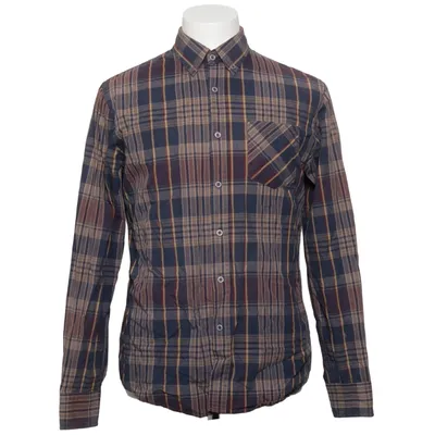 Flanellen overhemd (Blauw, Beige, Meerkleurig) van Urban Country Katoen