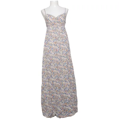 Maxi dress (Blue, Beige, Multicolored) from H&M Cotton