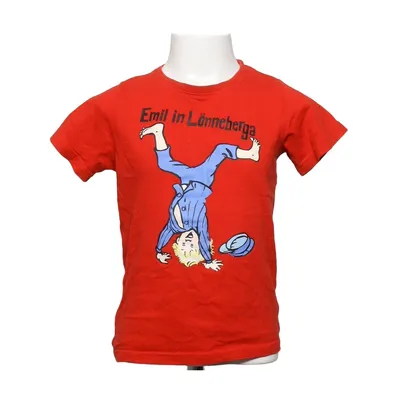 T-shirt (Rot) von Emil i Lönneberga Bio-Baumwolle